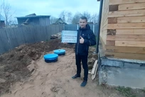 Вологодская область деревня Марюхино монтаж СБО МИР 3