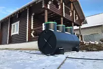 Монтаж септика Диамант 3 пр в Рыбинске.